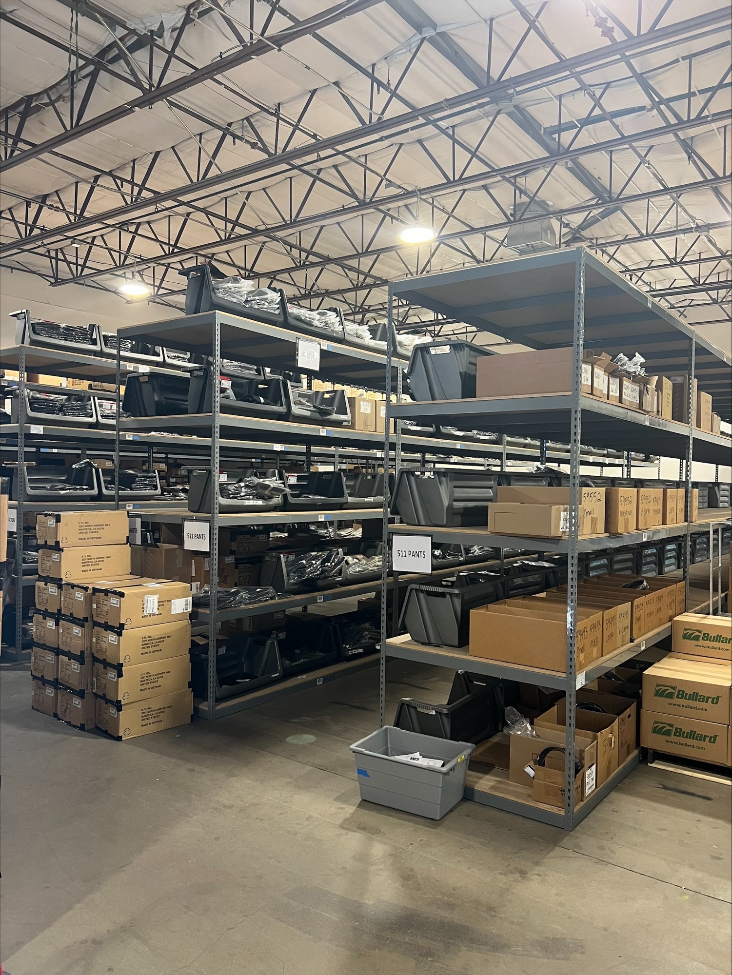 Rivet Span Shelving