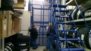Vertical Freight Lift, VRC, Freight Lift, vertical reciprocating conveyor, Western Storage and Handling,
