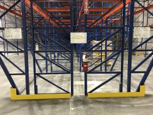 structural pallet rack, pallet rack, Western Storage and Handling, WSH, Cubic Designs Rack Protection, Sentury Safety Products,