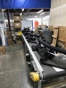 slider bed conveyors, LEWCO slider bed conveyors, Western Storage and Handling, XYBIX Systems, Littleton, CO, 