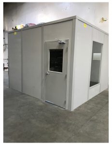 prefabricated modular office, Western Storage and Handling, modular office, Piedmont Plastics, Littleton, Colorado,