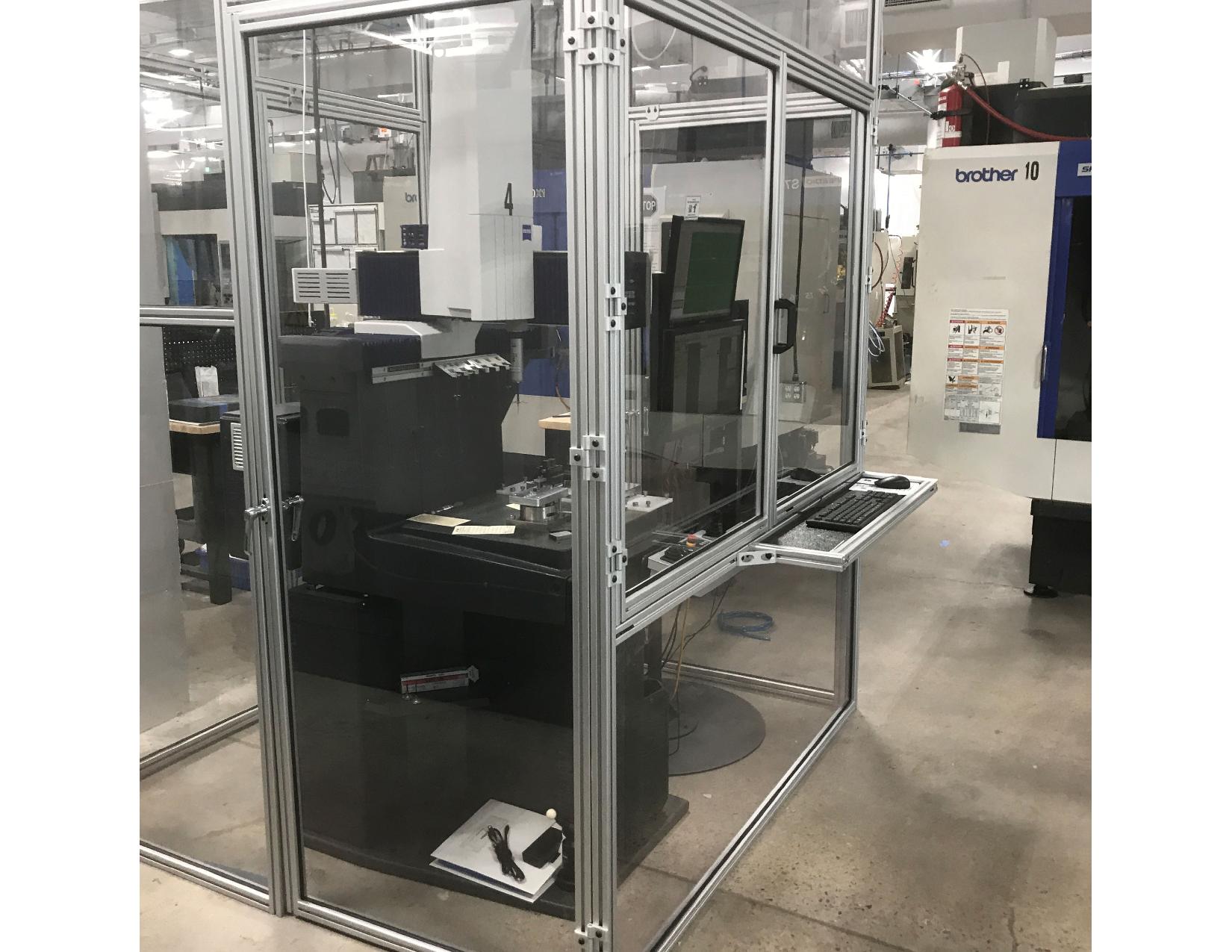 Machinery Enclosures, Protective Machinery Enclosures, protective employee barrier, employee barriers, Western Storage,
