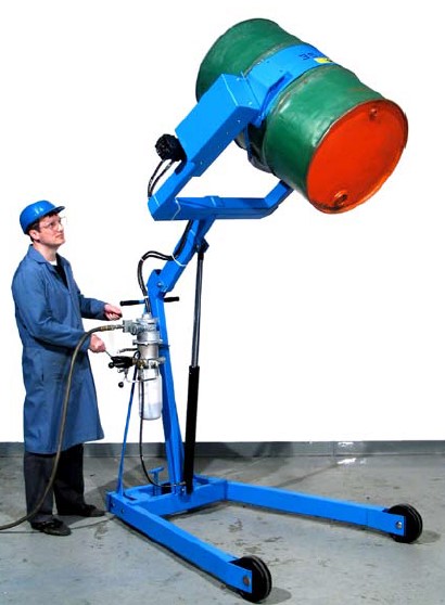 Lift Karriers - Western Storage and Handling 55-gallon drums, plastic drums, storing wine,