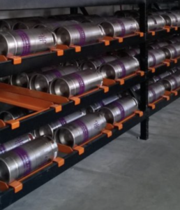 keg storage - flow rack - Western Storage and Handling keg storage - flow rack