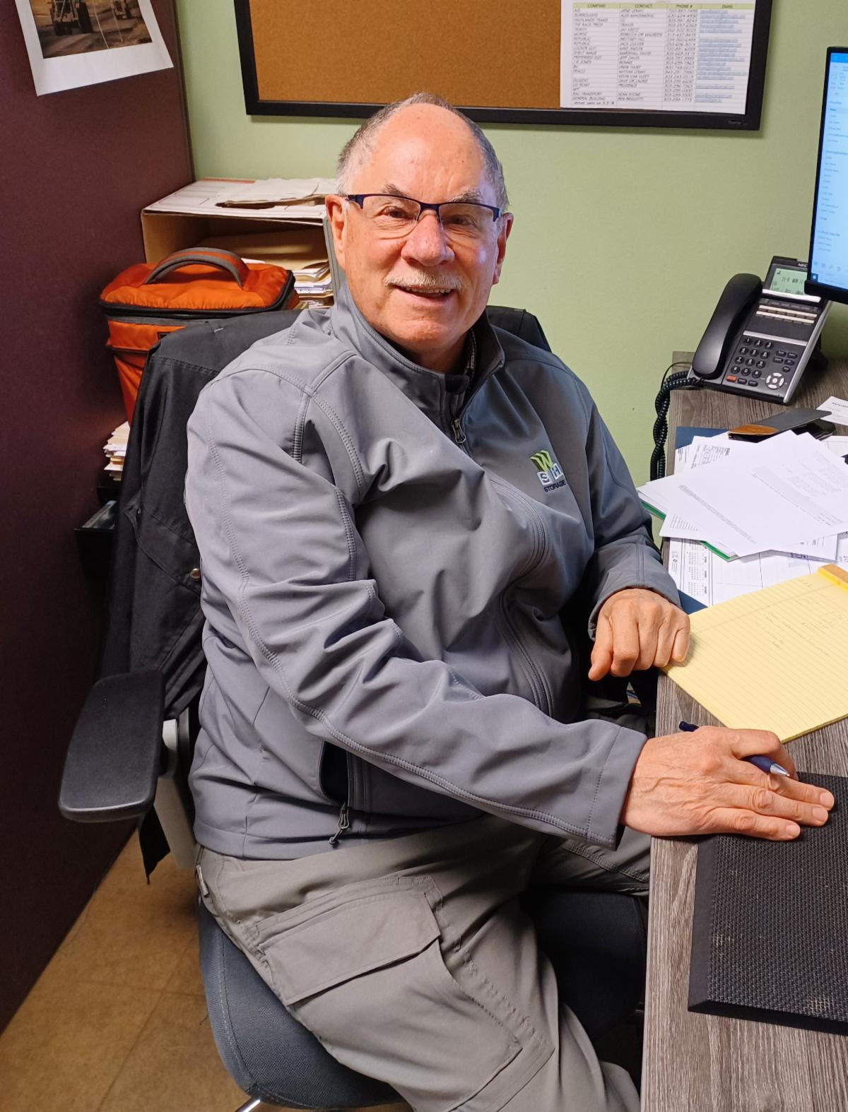 Jim Murray, Storage Specialist, warehouse storage, storage material handling, material handling, rivet span shelving systems, locker installations, shelving systems, rivet span shelving,