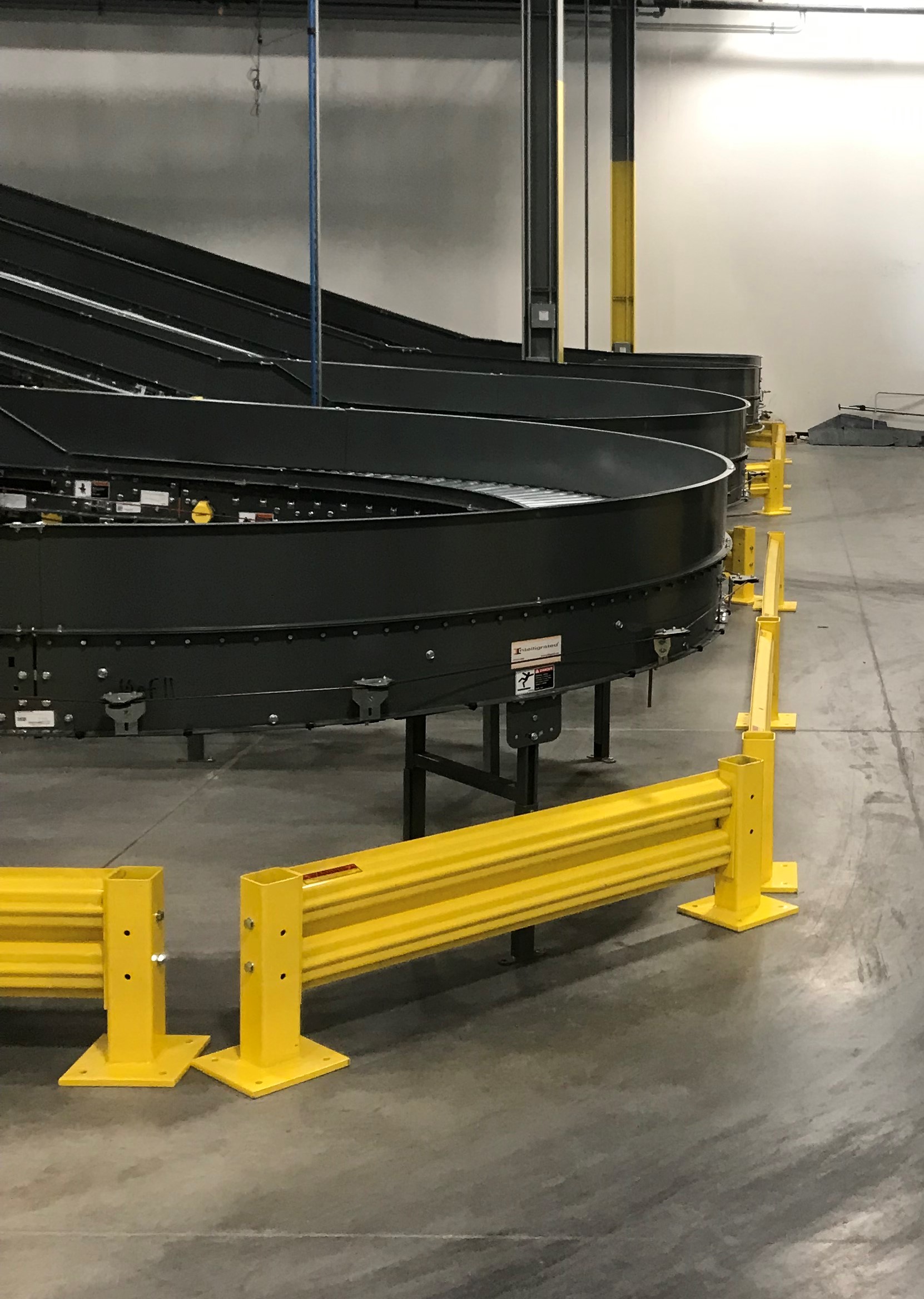 Pallet Rack Guard Rails Guard Rails  Rack Guard Rails  Heartland Steel  WHS  Western Storage and Handling  pallet structures  pallet rack protection  bolted rack guards  rack guards