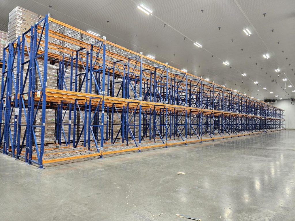 Double Deep Structural Pallet Rack - Western Storage and Handling Double Deep Structural Pallet Rack