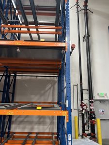 fire sprinkler system Pallet Rack 2