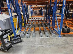 4-Deep Carton Flow Racks 1